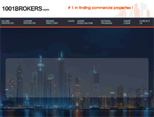 Tablet Screenshot of 1001brokers.com